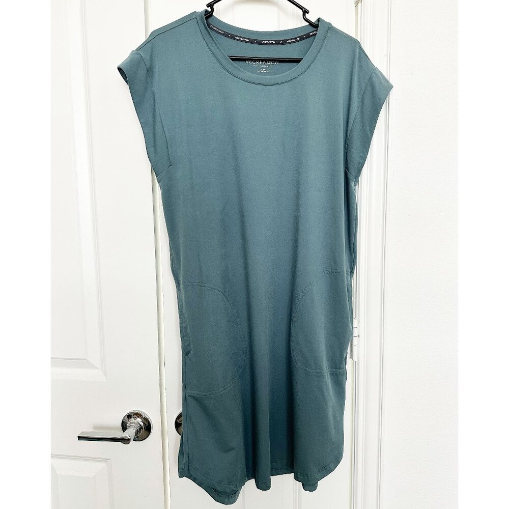 Thread and Supply TShirt Dress Teal